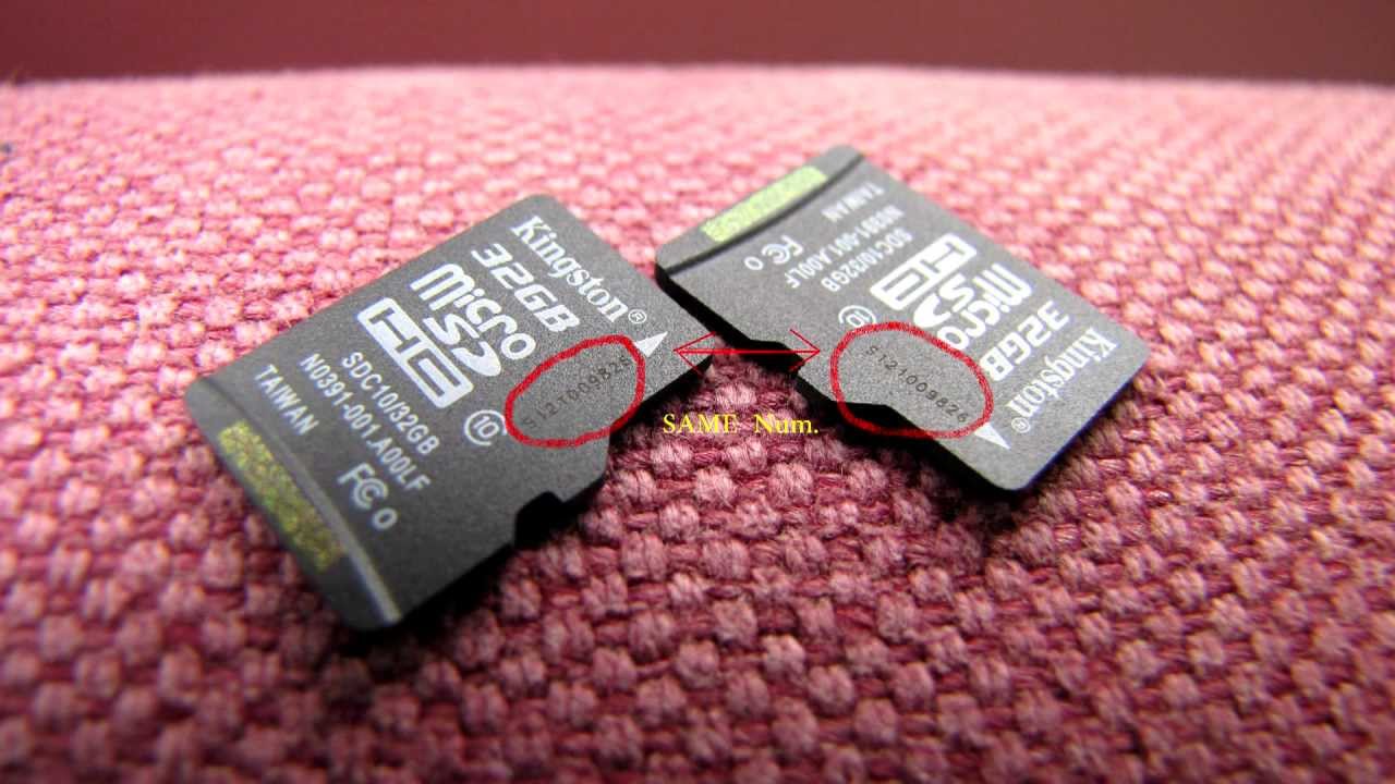 sd card serial number